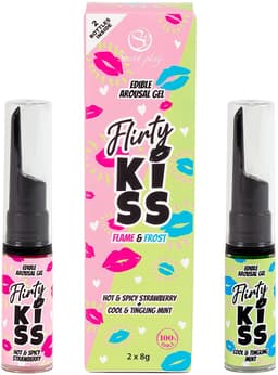 Flirt Kiss Gel Strawberry Mint 2x8 gr — thumbnail 1