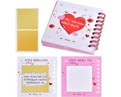 Kraskaarten Set - Liefdeskaarten - Cadeau Verrassing - Dubbelzijdig Bedrukt - 24 Kaarten - Romantisch