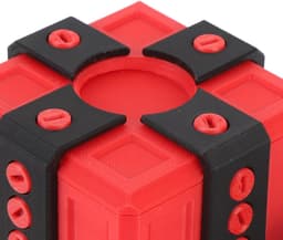 Vervelende Cadeaubak met Schroeven - Haal Doos uit Elkaar Om Te Krijgen - Grappige 3D Geprinte Huidige Doos - Hilarische Geldkaartcontainer voor Het Opslaan van Verrassingen — thumbnail 6