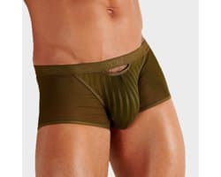 WOH heren microfiber trunk personal allure mesh groen