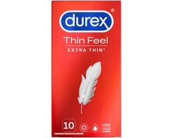 Durex Condooms Thin Feel Extra Thin 10st - 5 Stuks - Voordeelverpakking