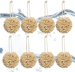 6 stuks anti-haren wasmachine, herbruikbare haarvanger, verwijdert dierenharen, effectief tegen dierenharen, luffa-spons voor dierenharen, douche, keuken — thumbnail 1