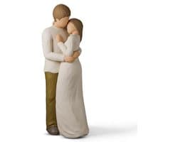 Romantisch paarbeeldje - Ideaal cadeau voor bruiloft, jubileum, Valentijnsdag en verjaardag