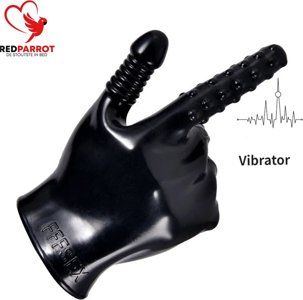Vibrerende BDSM handschoen | Vinger vibrator | Clitoris | Verschillende stimulatie | Seks handschoenen | SM | Sex — afbeelding 1