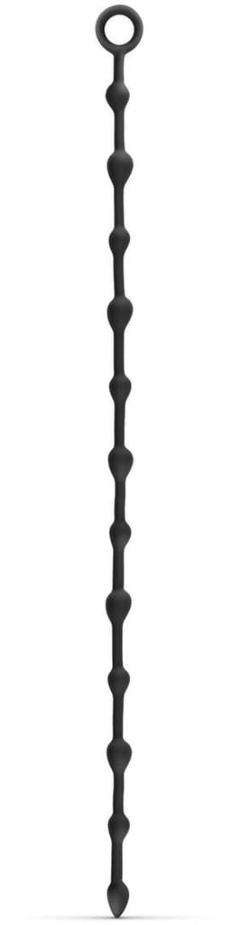 Lange Anaalketting 105 cm - Zwart — thumbnail 1