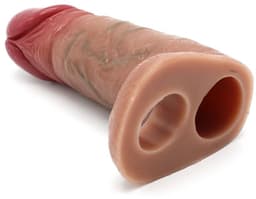 Kiotos Monstar - Attila - Penis Sleeve - Extra Omvang - Verdikkend - Roze — thumbnail 3
