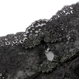 Kiotos - Fancy Lace Hood - Transparant Gezichtsbedekkend Kanten Masker — thumbnail 4
