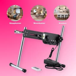 Fubzz Neukmachine Voor Mannen & Vrouwen - Sex Machine Verstelbaar - Fuck Machine - Inclusief Dildo’s, Pocket Pussy & Verlengstukken - Sex Speeltjes — thumbnail 6
