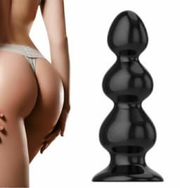 Mannen-Vrouwen-Koppel-Seks-Dikke-Grote-Kralen-Anaal-Kralen-Butt-Plug-Dildo-Anaal-Speelgoed — thumbnail 2