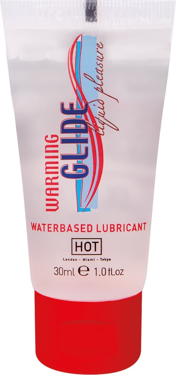 Hot-Hot Warming Glide Wb 30 Ml-Glijmiddel — afbeelding 1
