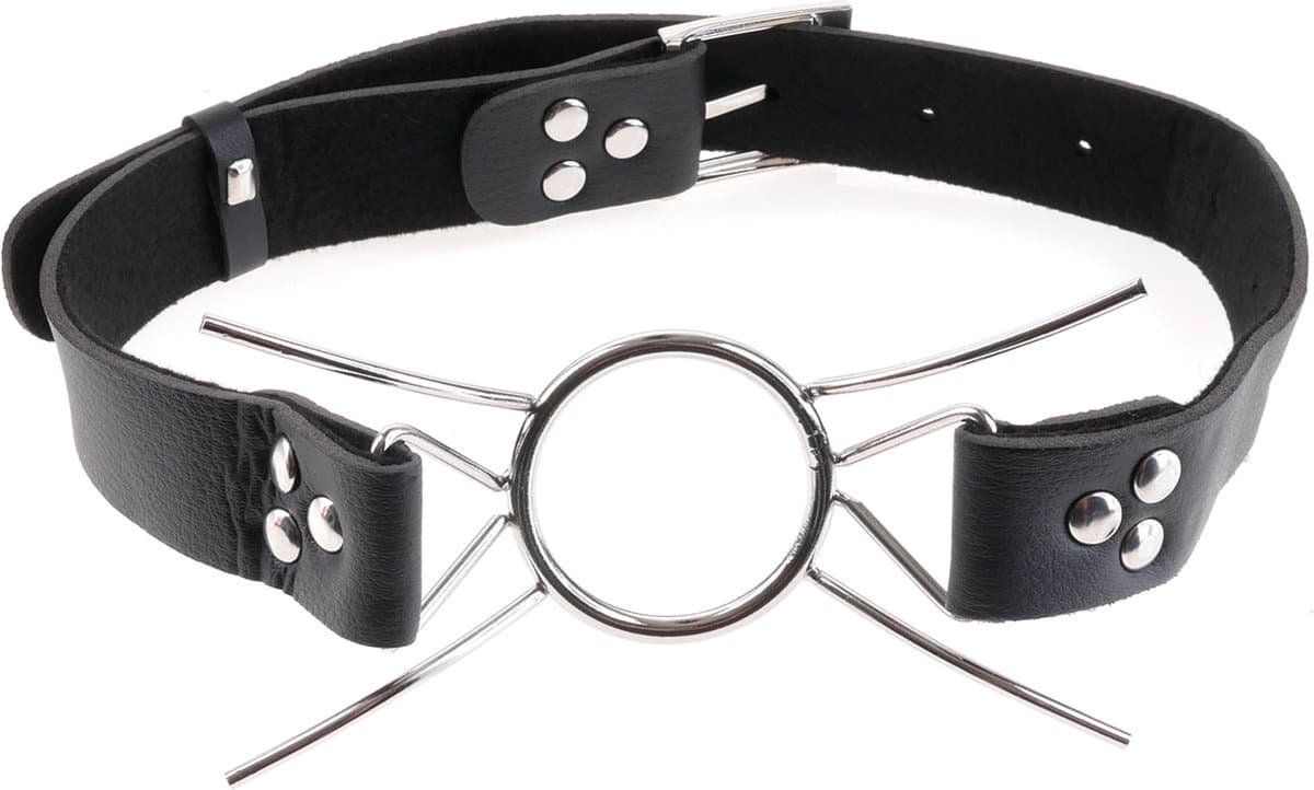 Pipedream FF Extreme mondknevel Spider Gag zwart — afbeelding 1