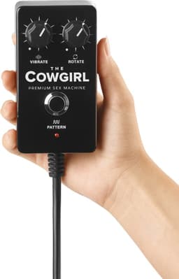 The Cowgirl - Premium Riding Seks Machine Zwart — thumbnail 20