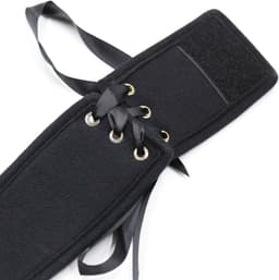 Banoch - posture Collar & leash Courtesan Red - halsband met riem - rood - bdsm — thumbnail 3