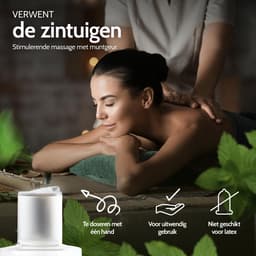 Vibratissimo 'Desire Jump': verfrissende massageolie met mint, erotische liefdesolie, 100 ml — thumbnail 5