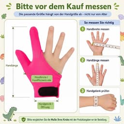 Handschoenen voor kinderen om op de duim te zuigen, stoppen met duimzuigen en vingerbijten gedurende 5-13 jaar. (#2) — thumbnail 2