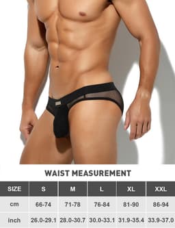Transparante Herenslip van Netstof - Sexy Ondergoed — thumbnail 5