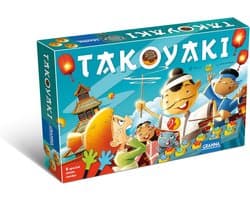 Behendigheidsspel Takoyaki - Snel Familiespel met Eetstokjes voor 2 tot 4 Spelers