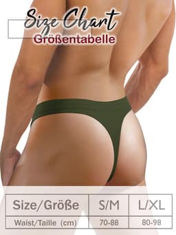 Heren Strings G-Strings 3 Pack Naadloos voor Optimaal Comfort — thumbnail 3