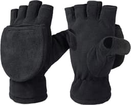 1 Pair Winter Gloves - Outdoor Windproof Fingerless Mittens met Flip Cover - Men Women Driving Gloves voor Driving - Cycling - Skiing (Size : M) — thumbnail 5
