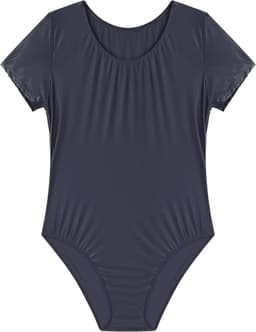 Shiny Men's Bodysuit with Leopard Print - Smooth One-Piece Pyjamas — thumbnail 3
