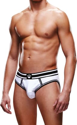 Prowler 884472028621 - Open Brief - S - White/Black XXL — thumbnail 2