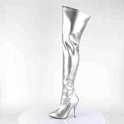 EU 40 = US 10 | SEDUCE-3000 | 5 Plain Stretch Thigh Boot — thumbnail 3