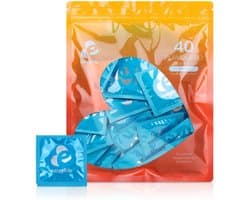 EasyGlide - Condooms met Smaakjes - Condooms met Glijmiddel - 40 stuks