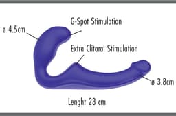 Strapless Strap-on Silicone 23 cm — thumbnail 5