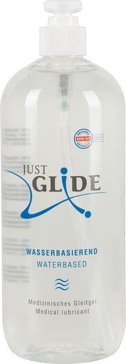 Glijmiddel op Waterbasis Just Glide 1000 ml — thumbnail 6