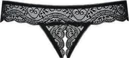 Obsessive - Miamor Kruisloze String Zwart L/XL — thumbnail 5