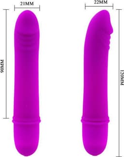 Pretty Love Beck - Mini Vibrator - Klein maar Fijn - 10 Vibratiestanden - Paars — thumbnail 13