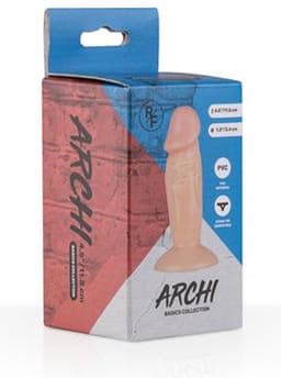 Archi Realistische Dildo Met Zuignap - 11,5 cm — thumbnail 10