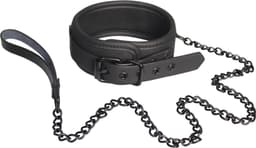 Blaze Halsband en Leiband Halsband met Leiband Zwart — thumbnail 1