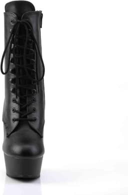 Pleaser - DELIGHT-1020 Plateau Laarzen - US 8 - 38 Shoes - Zwart — thumbnail 2