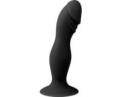 EasyToys - Siliconen Dildo met Zuignap - Dildo met Zuignap - 13,5 cm - Dildo's - Sex Toys voor Vrouwen en Mannen - Dildo Mannen Anaal - Zwart