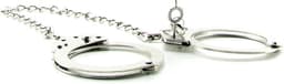 Pipedream Fetish Fantasy HandBoeien Metal Leg Cuffs zilver — thumbnail 8