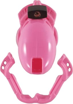 The Vice - Kuisheidskooi - Peniskooi - Chastity Cage - Roze - Verkrijgbaar in de Maten Mini Standaard en Plus Standaard — thumbnail 7