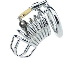 Chastity Cage - kuisheidskooi - voor mannen - stainless steel - Prolink Novelties® nr. 4