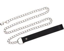 Taboom - Chain Leash - Bondage / SM Collar and leash Zwart