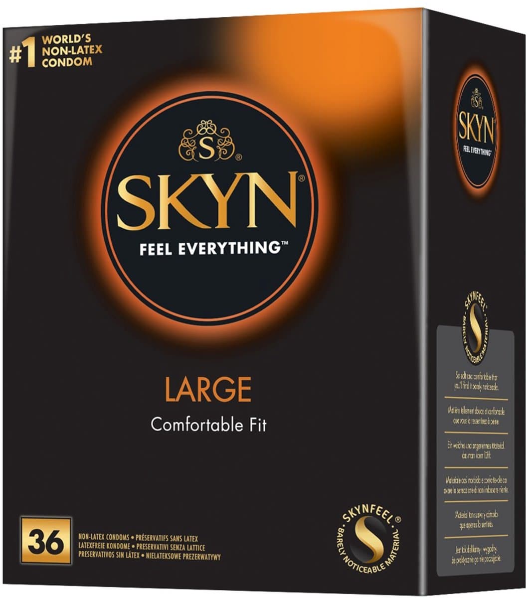 Skyn Large King Size Latexvrije condooms 36 stuks — afbeelding 1