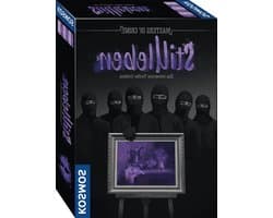 Krimispel - Raadsels Oplossen - Misdaad Nagaan - Interactieve Website - 22.7 cm x 16.6 cm - Zilver