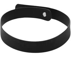 Choker - Siliconen - Zwart
