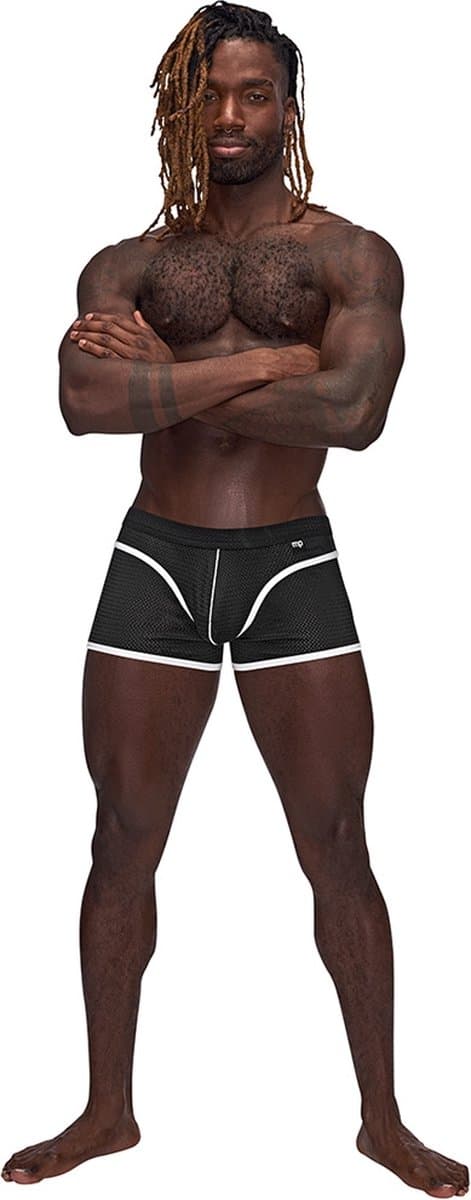 Male Power Mini Short - L black XL — afbeelding 1
