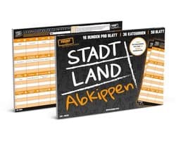 Stad Land afkippen - Gezelschapsspel met Grappige Categorieën voor Feestjes