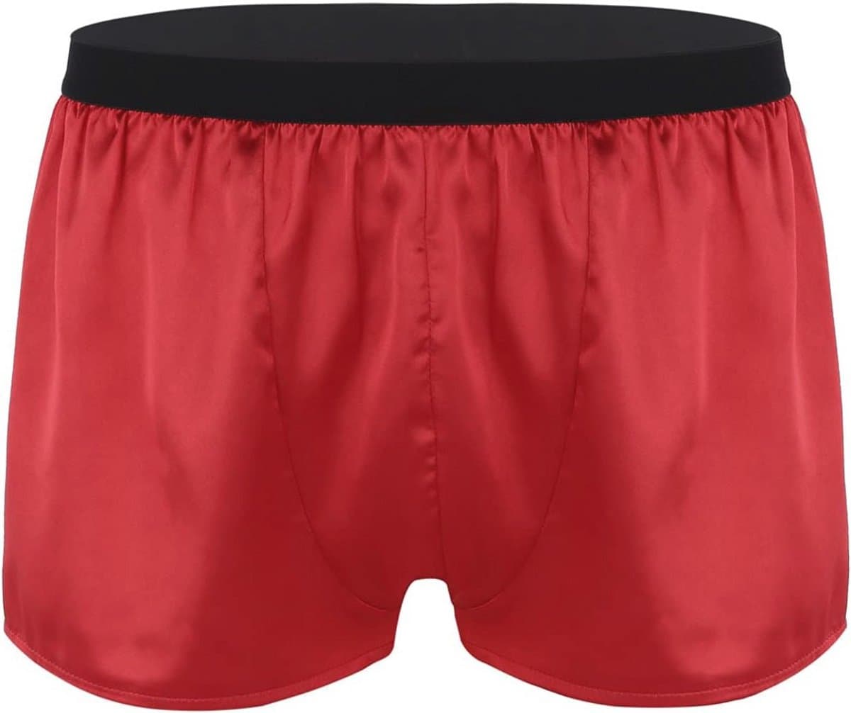 Heren boxershorts – Stretch pyjamabroek – Korte hot pants en shorts – Zomerondergoed — afbeelding 1