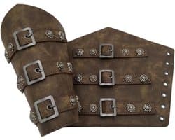 LARP harnassen - handgemaakt volnerf leer - middeleeuws design - ideaal voor themafeesten - ShopVlot