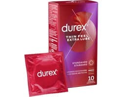 Durex - Condoooms Thin Feel Extra Lube 10 st.