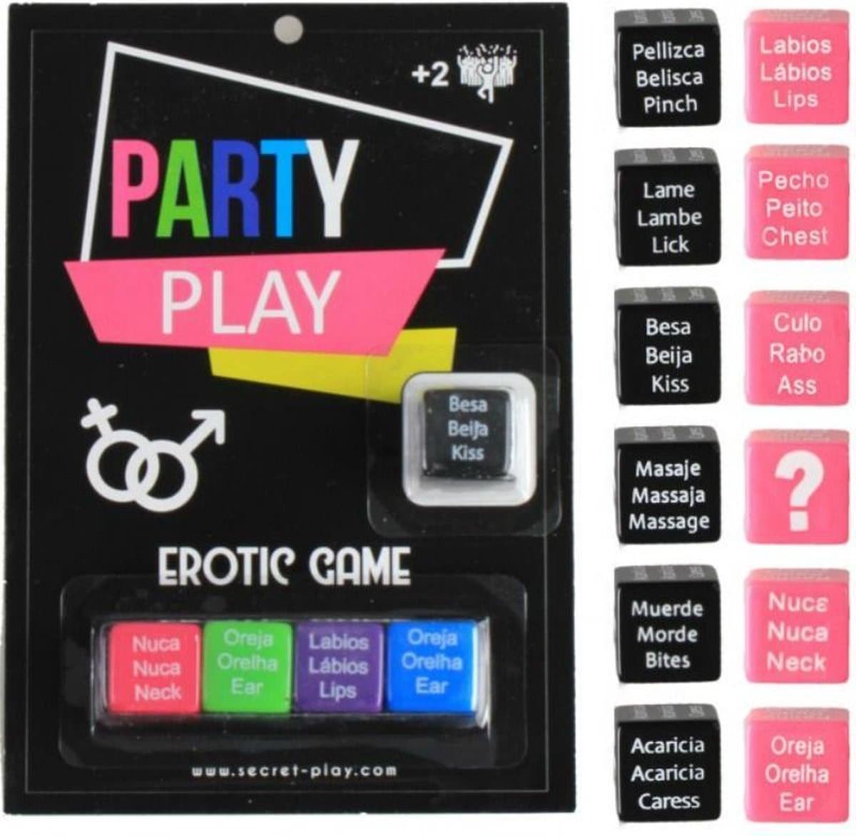 SECRETPLAY 100% GAMES | Secretplay Game Party Play 5 Dice (es / Pt / En / Fr) — afbeelding 1