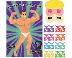 Leuke Spel voor Vrijgezellenfeest Bruidsdouche en Vriendinnenavond | Grote Poster & Stickers