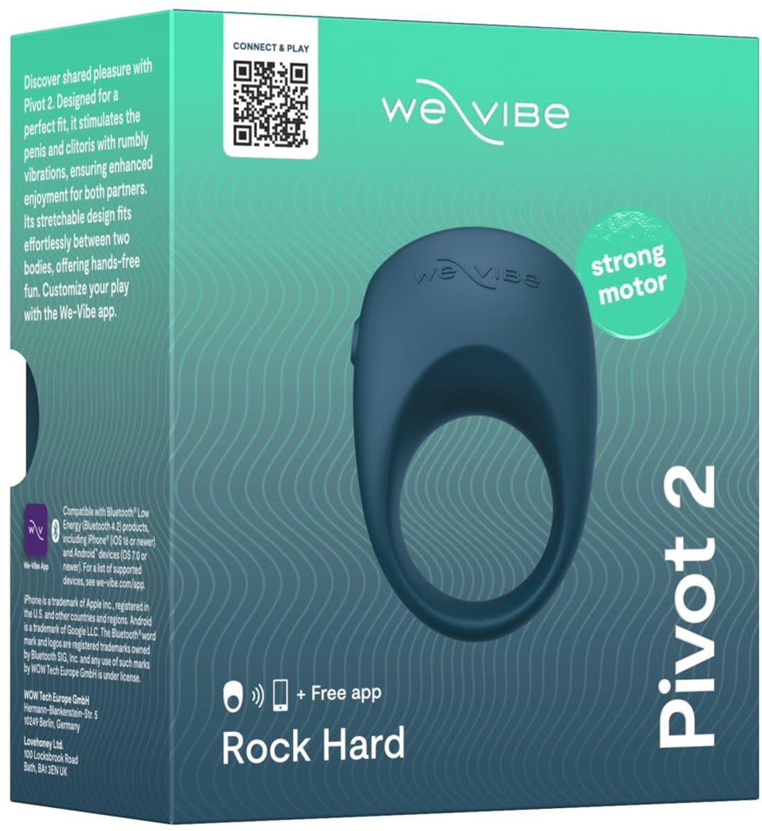 We-Vibe – Pivot 2 Vibratiering – Grijs — afbeelding 1